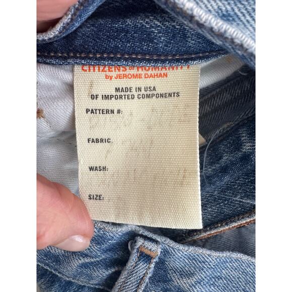 COH Premium Vintage Cora Crop Distressed Jeans 27 - Picture 8 of 10